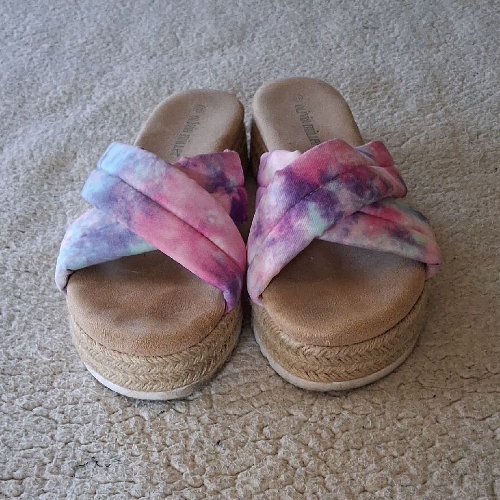 Olivia Miller Tie-Dye Espadrilles